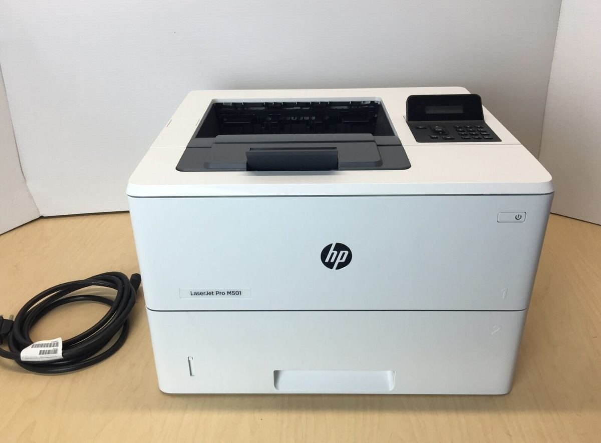 hp laserjet m501dn طابعة ليزر